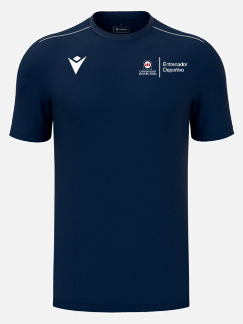 Polera Rigel Entrenador Deportivo UNAB Azul Marino