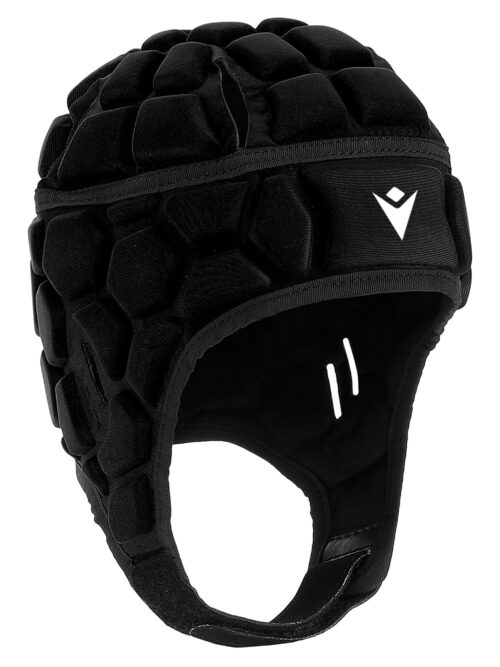 Casco de Rugby Macron XE Negro