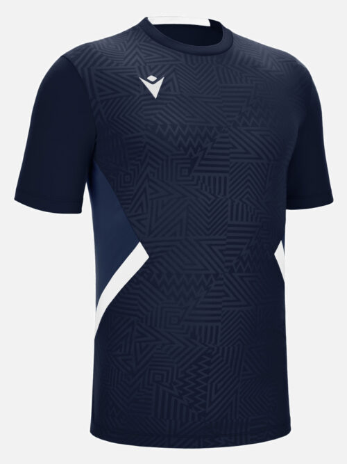 Camiseta Shedir Hombre Azul Marino/ Blanco