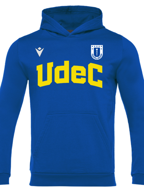 Poleron Hoody Banjo Hero UdeC Azulino