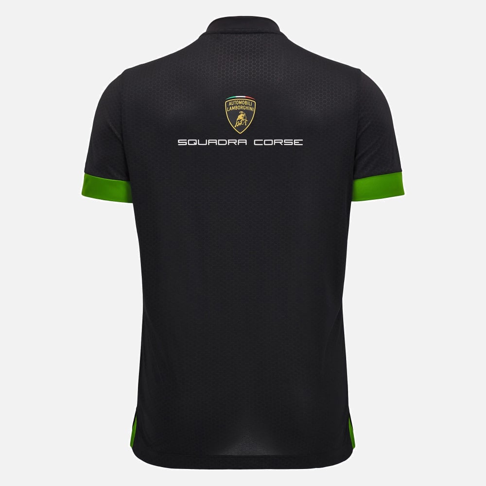 Polera Polo Super Trofeo Lamborghini Macron Hombre