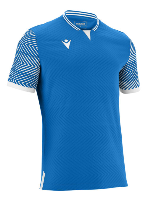Polera Tureis Macron Hombre (Azulino/Blanco)