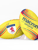Balón de Rugby Macron Supporter ARUSA | Talla 5 (Amarillo)