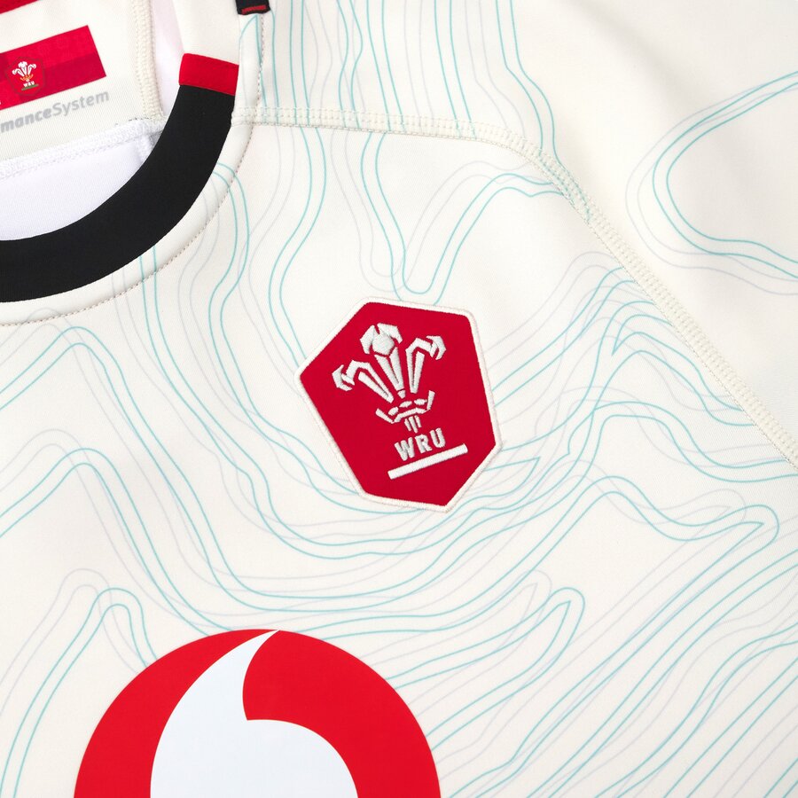Camiseta Selección Rugby Gales 2025-2026 Visita