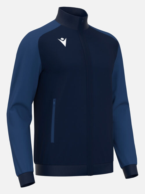 Poleron Full Zipper Anubis Hombre Macron Azul Marino