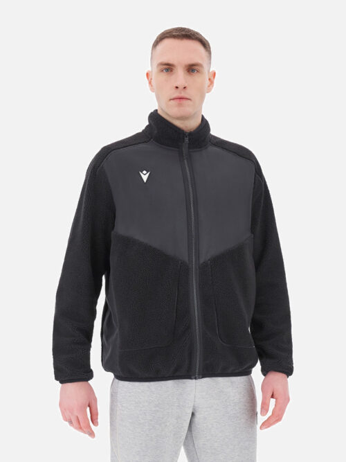 Hokkaido Icon Poleron Polar Full Zipper (Negro/Negro)