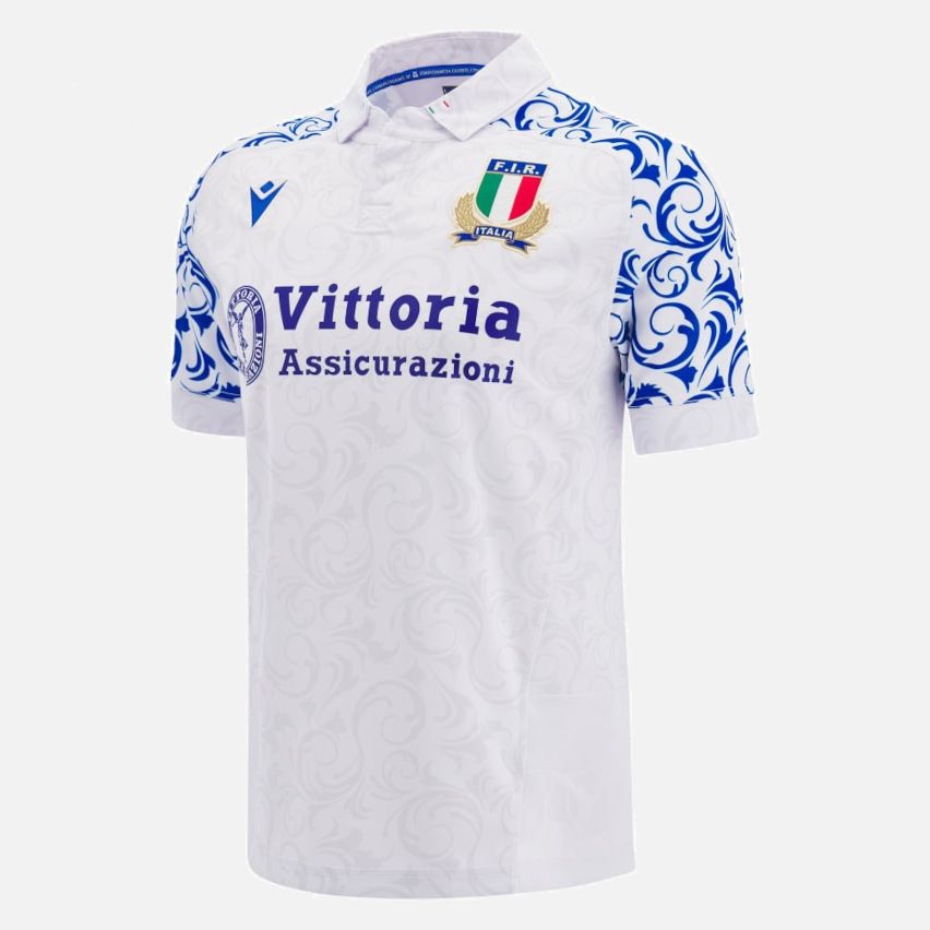 Camiseta Selección Italia Rugby 2024-2025 Visita