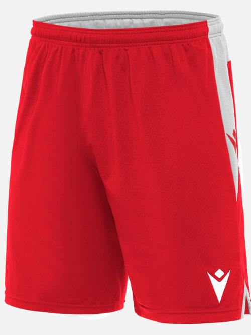 Tempel Short Futbol Hombre Rojo/Blanco