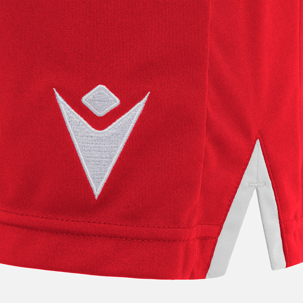 Tempel Short Futbol Hombre Rojo/Blanco