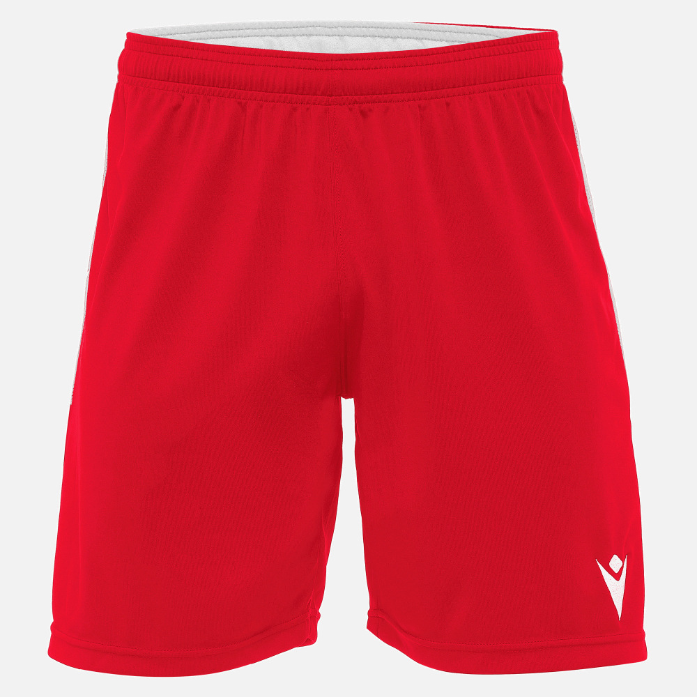 Tempel Short Futbol Hombre Rojo/Blanco