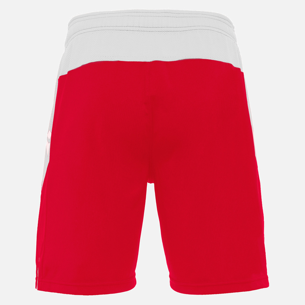 Tempel Short Futbol Hombre Rojo/Blanco