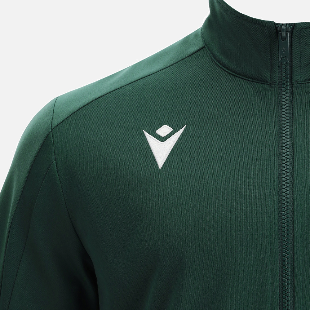 Polerón Seth Full Zipper Verde