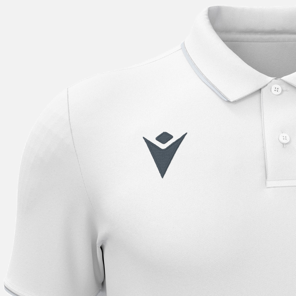 Polera Polo Draco Hero Unisex Blanco