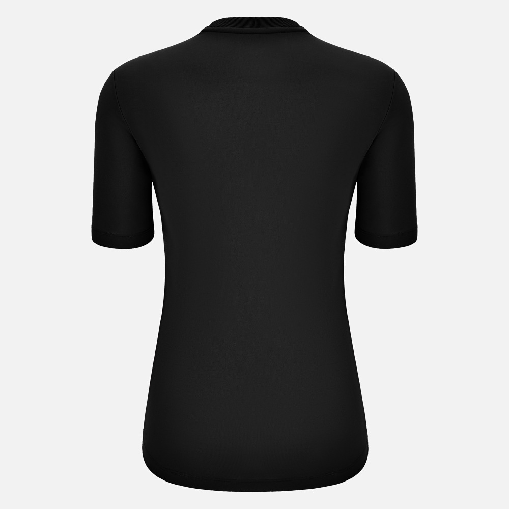 Camiseta Futbol Ariel Mujer Negro