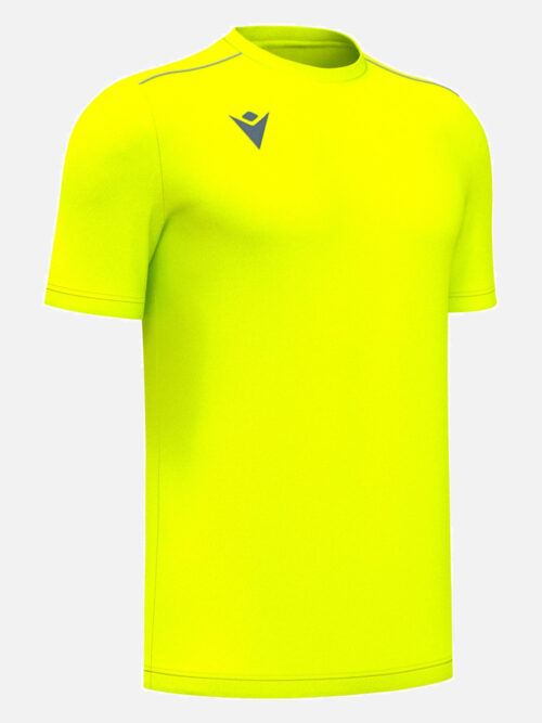Rigel Hero Polera M/C Unisex Amarillo Fluor