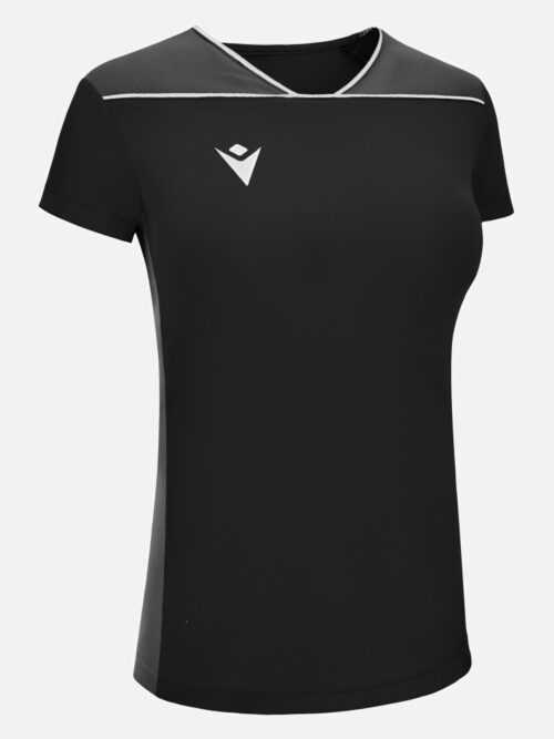 Camiseta Voleibol Zinc Mujer Negro