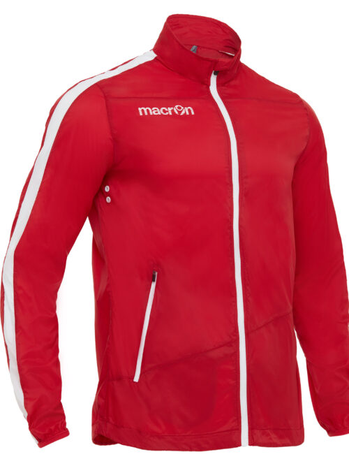 Montreal Cortaviento Full Zipper Rojo/Rojo