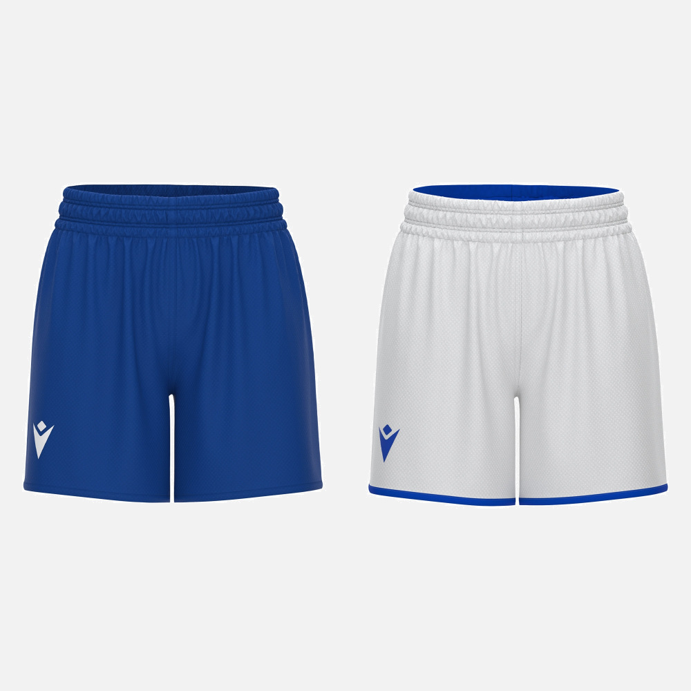 F500 Short Basquetbol Reversible Mujer Azulino