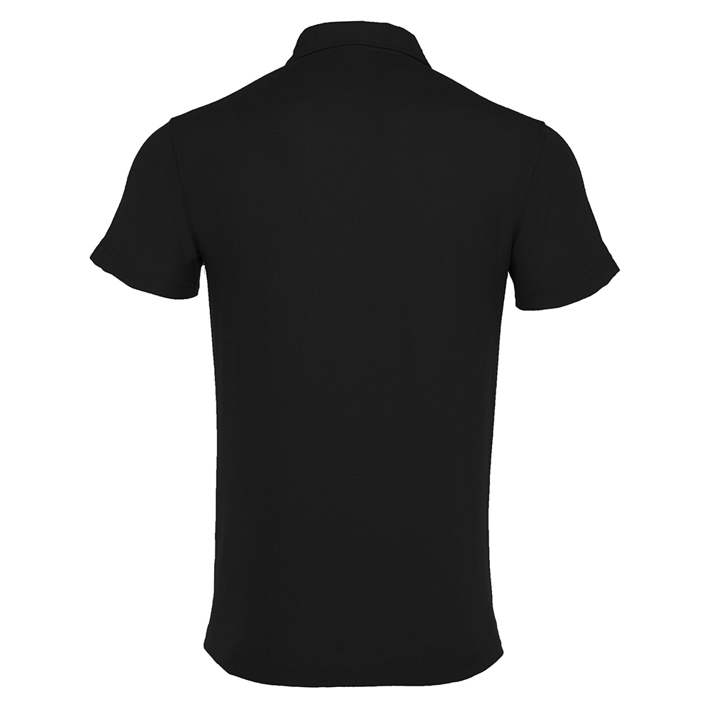 Polera Swing Polo Negro/Blanco