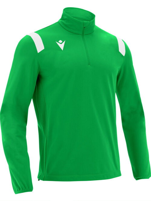 Gange Polerón Entrenamiento 1/4 Zipper Verde