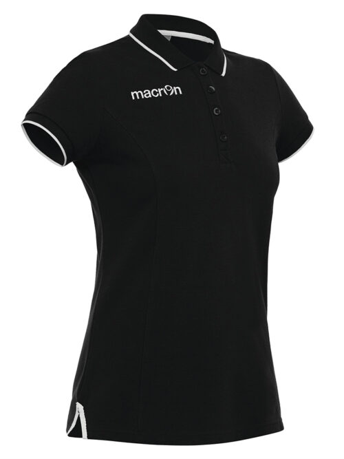 Desi Polera Polo Mujer Negro