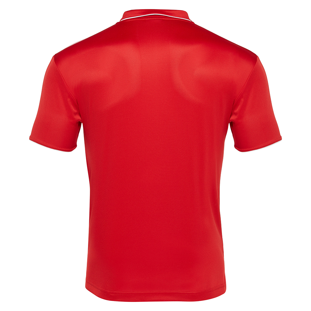 Polera Polo Draco Hombre Logo Antiguo Rojo