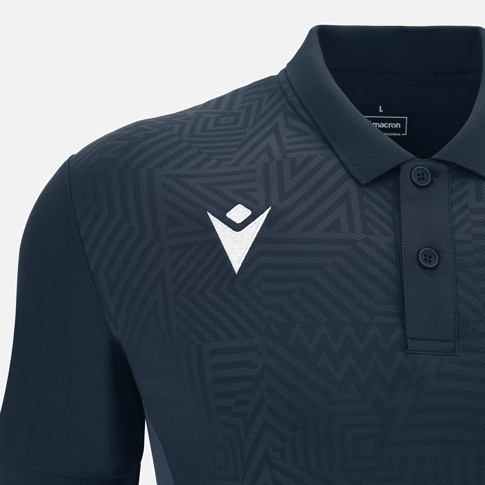 Polera Polo Presentación Rap Azul Marino