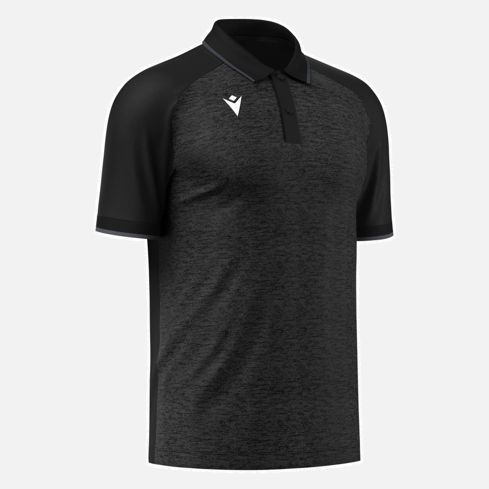Polera Polo Presentación Aulos Negros