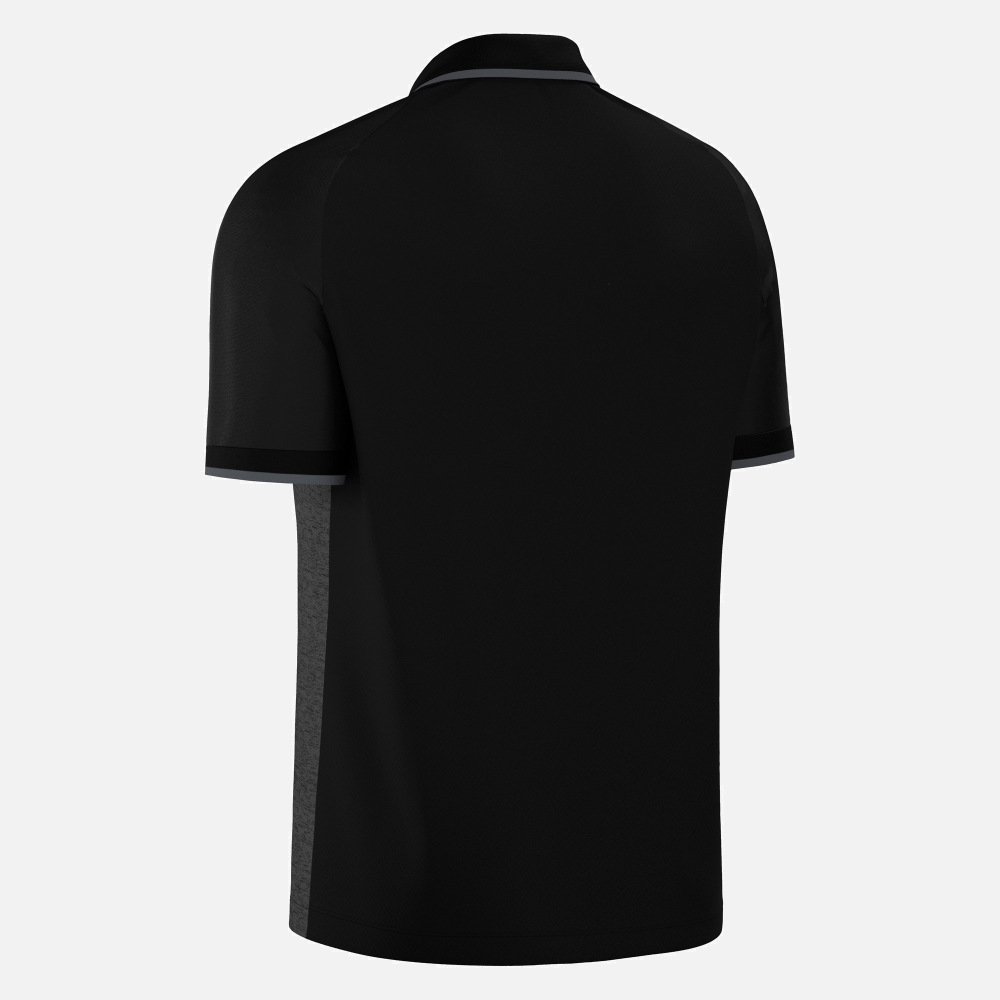 Polera Polo Presentación Aulos Negros