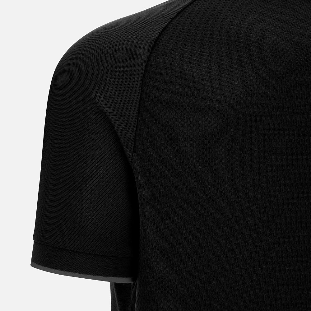 Polera Polo Presentación Aulos Negros