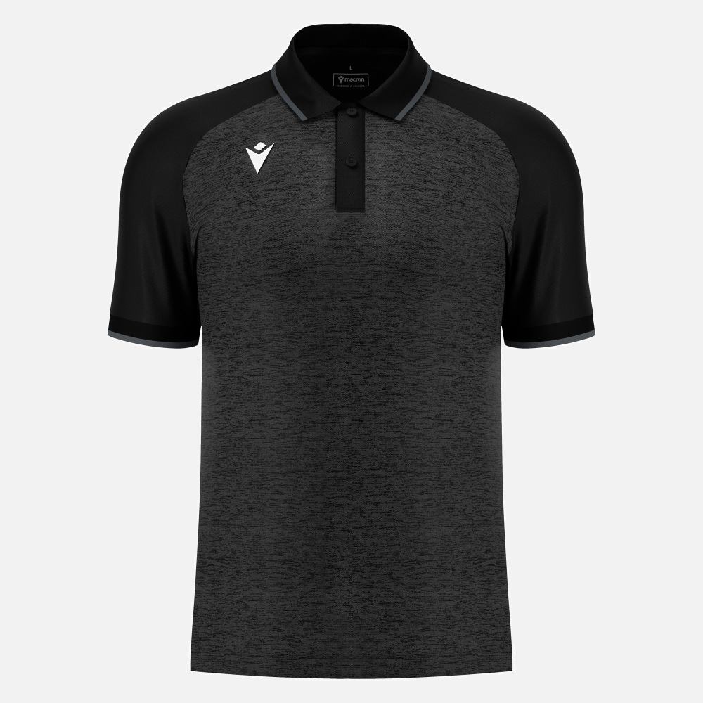 Polera Polo Presentación Aulos Negros