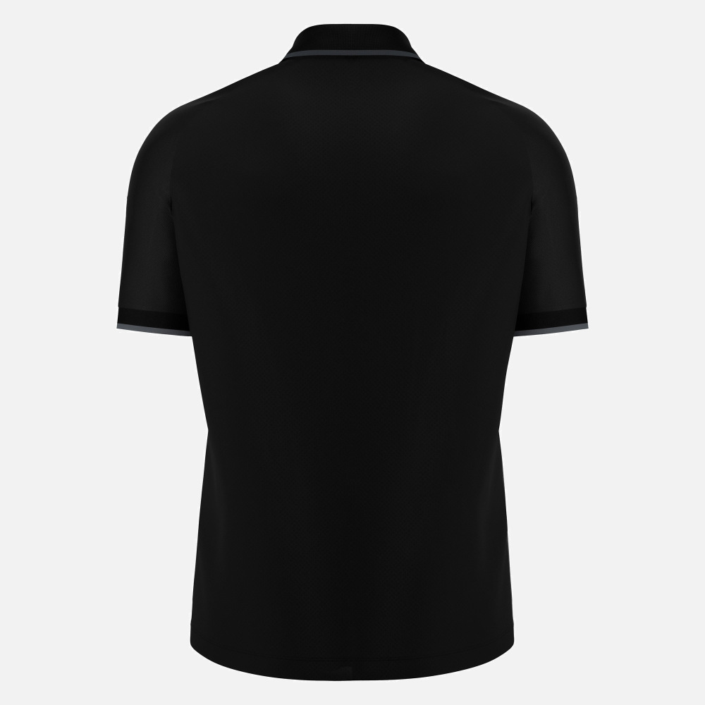 Polera Polo Presentación Aulos Negros