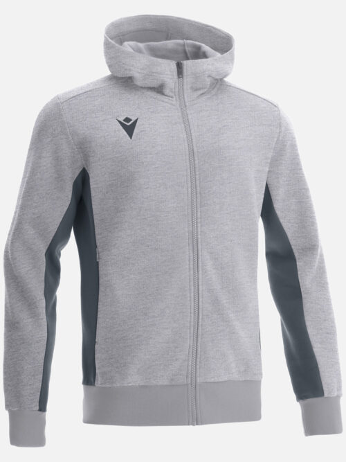 Trumpet Poleron Hoody Full Zipper Gris