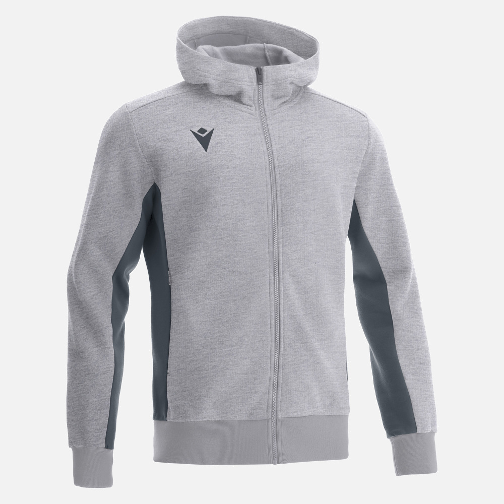 Trumpet Poleron Hoody Full Zipper Gris