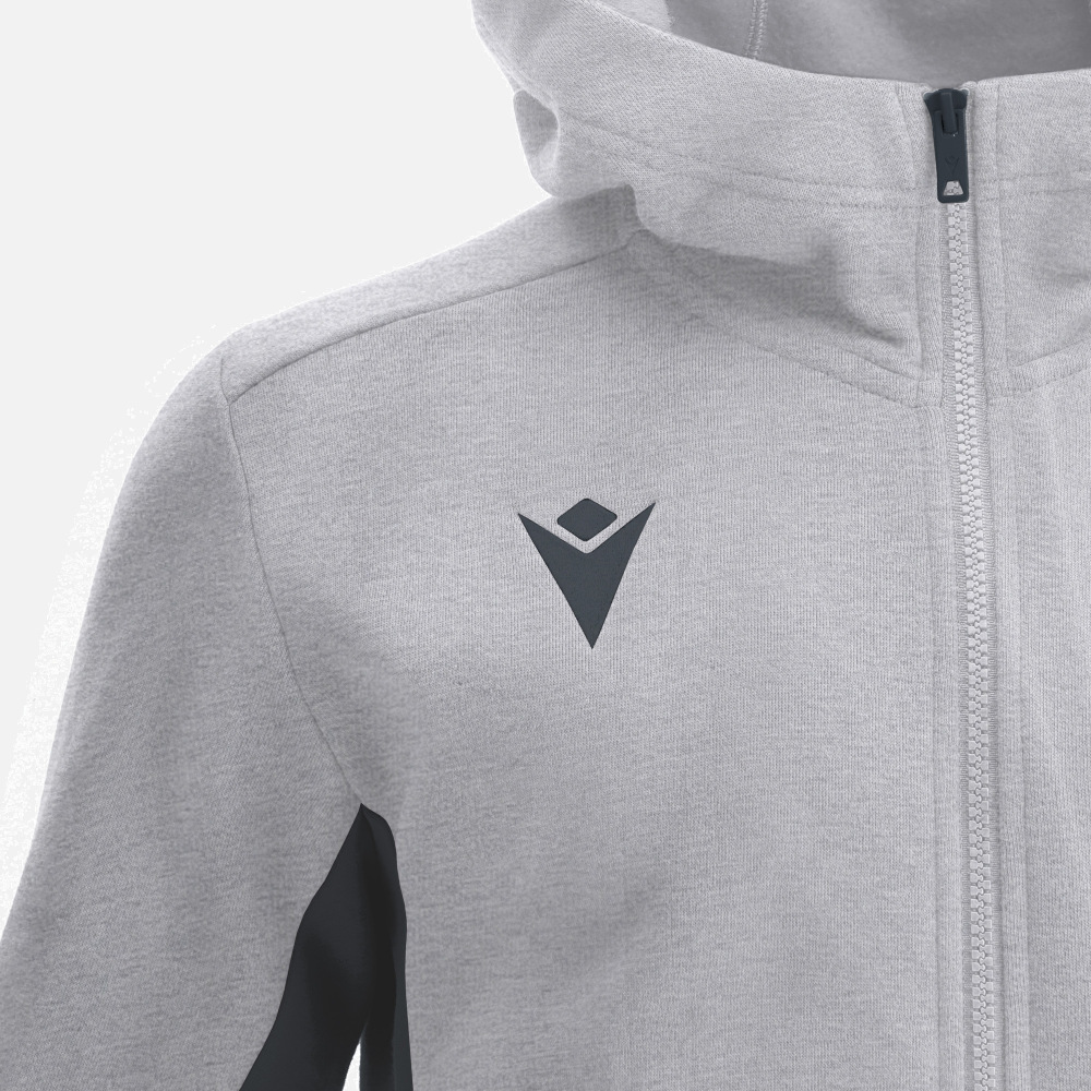 Trumpet Poleron Hoody Full Zipper Gris