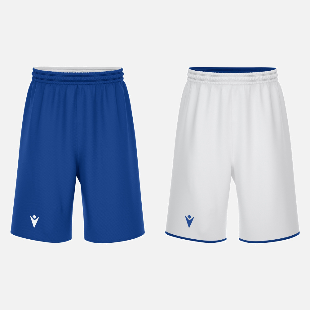 Short Reversible Basquetbol X500 Hombre Azulino/Blanco