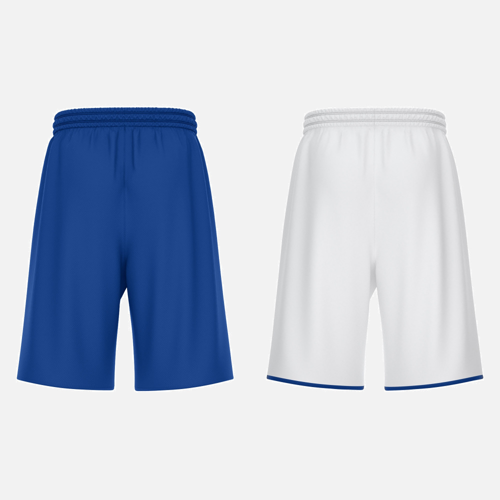 Short Reversible Basquetbol X500 Hombre Azulino/Blanco