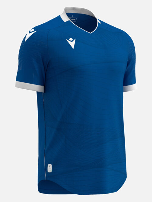 Camiseta Futbol Wyvern Eco Hombre Azulino/Blanco