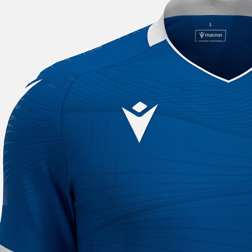 Camiseta Futbol Wyvern Eco Hombre Azulino/Blanco
