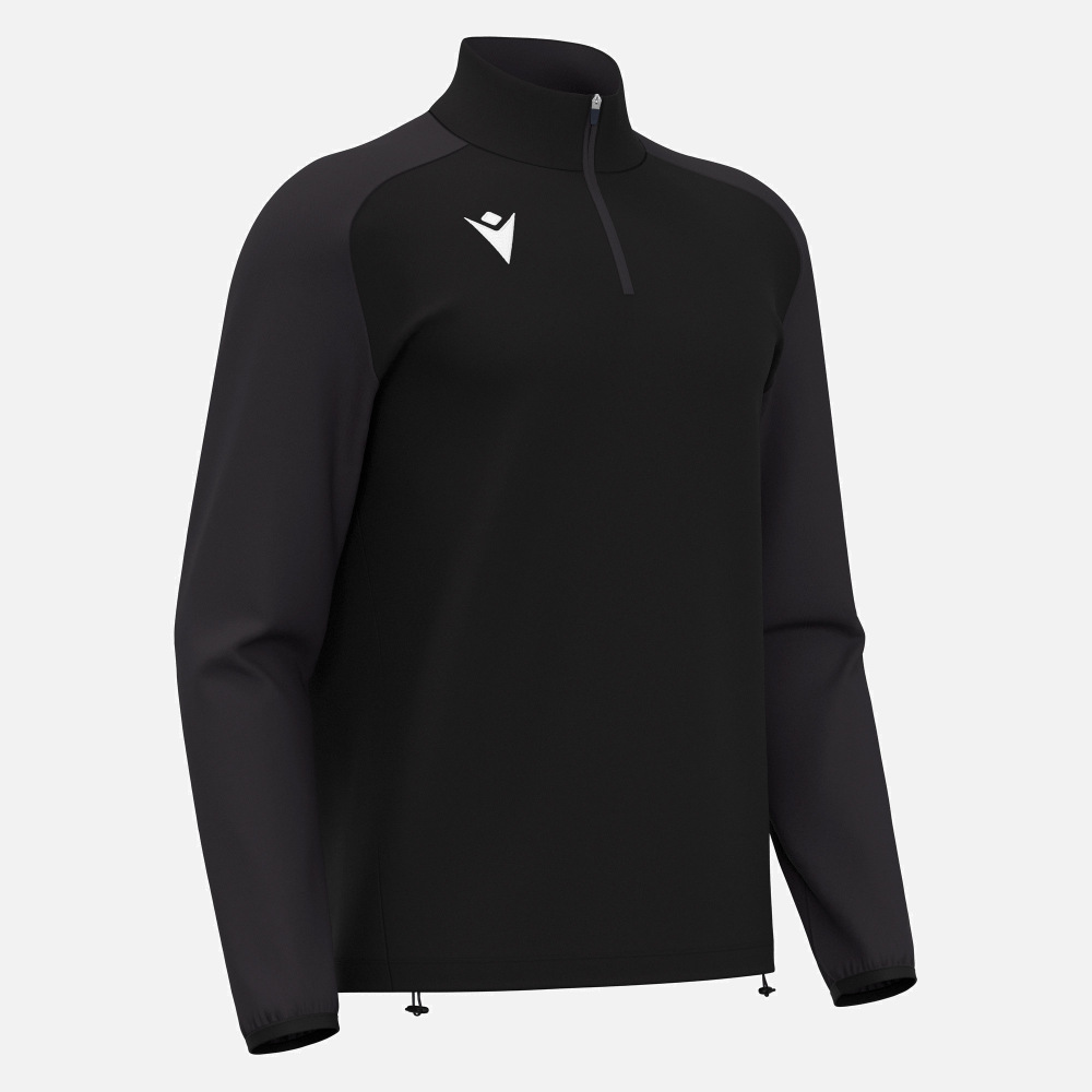 Isen Poleron Entrenamiento 1/4 Zipper Hombre Negro