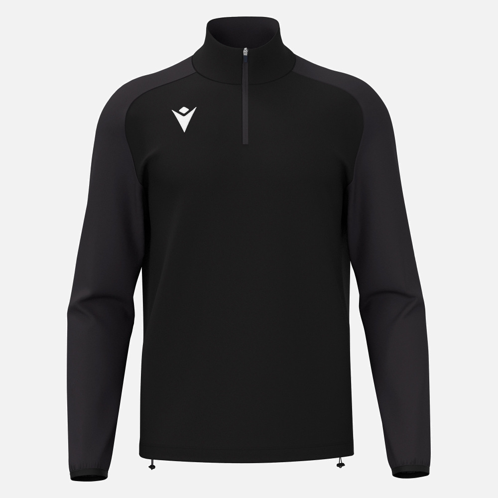 Isen Poleron Entrenamiento 1/4 Zipper Hombre Negro