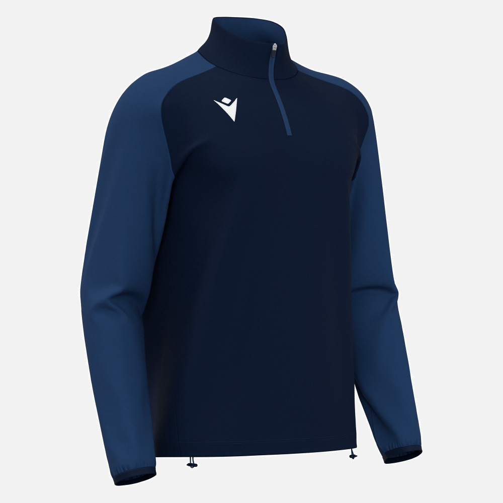 Isen Poleron Entrenamiento 1/4 Zipper Hombre Azul Marino