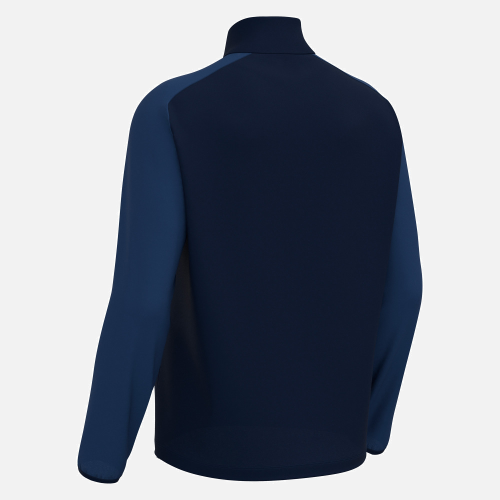 Isen Poleron Entrenamiento 1/4 Zipper Hombre Azul Marino
