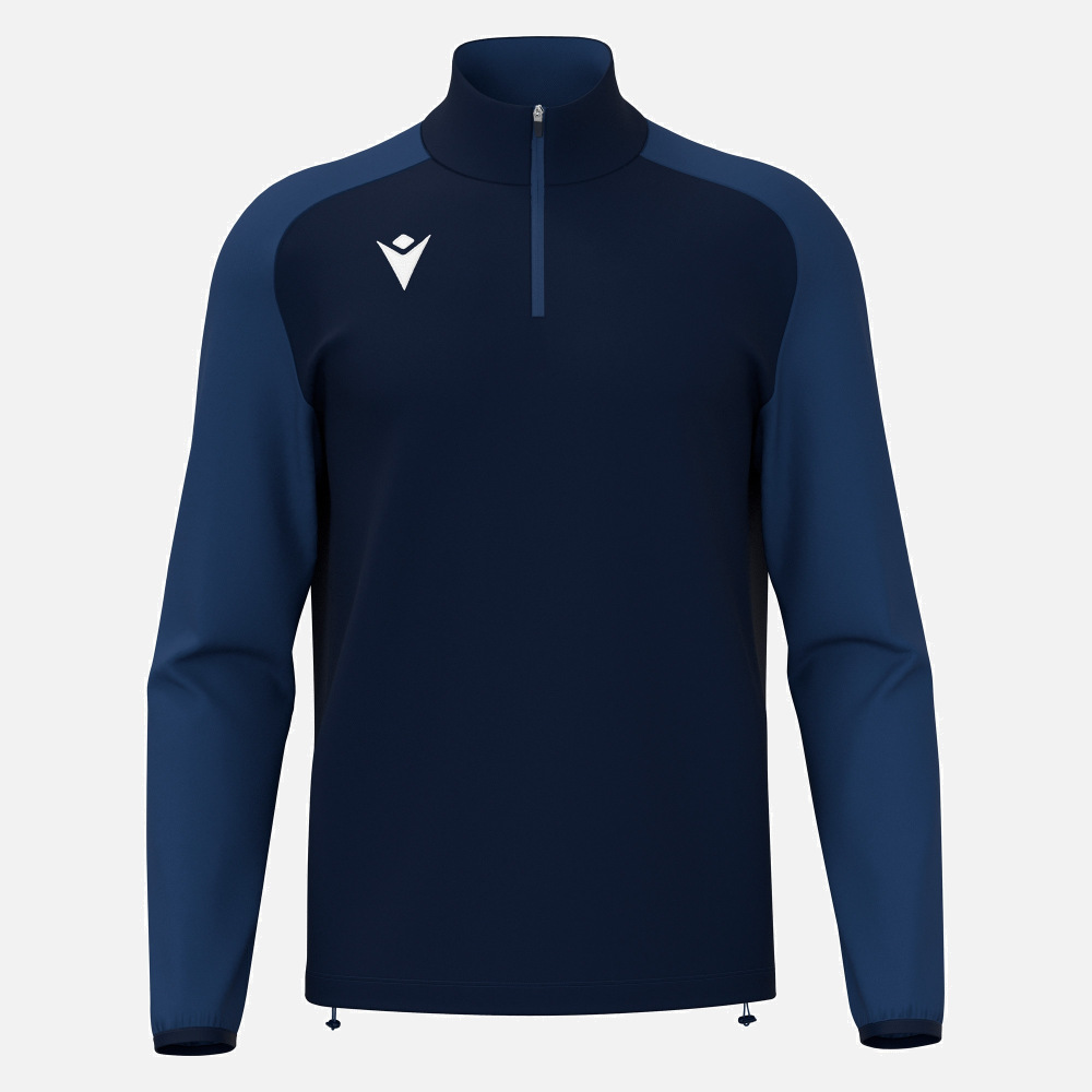 Isen Poleron Entrenamiento 1/4 Zipper Hombre Azul Marino