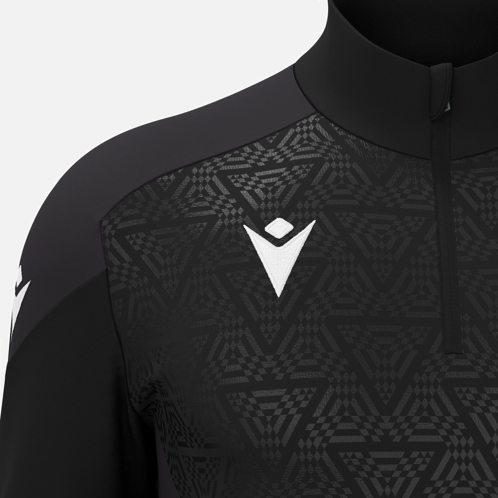 Anduin Poleron Entrenamiento 1/4 Zipper Hombre Negro