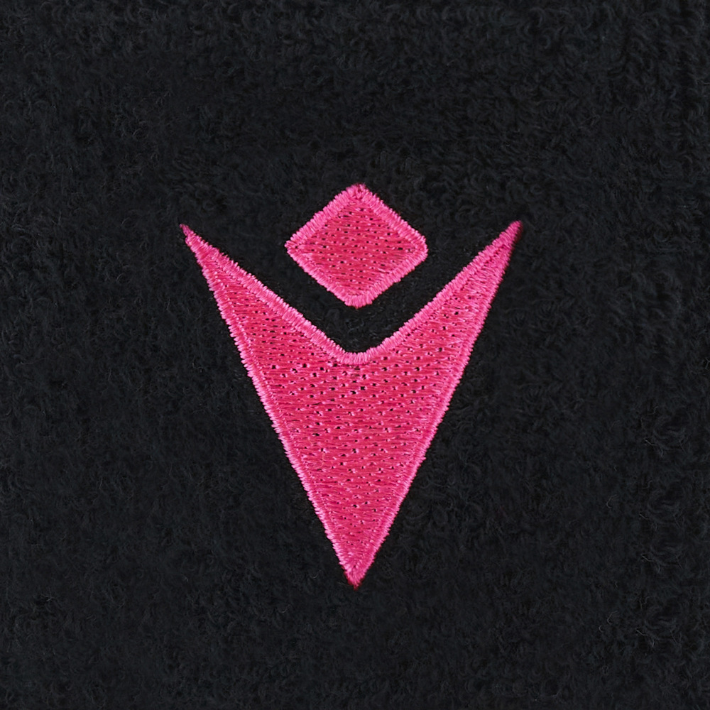 Immunes Icon Muñequera Deportiva Negro/Rosado