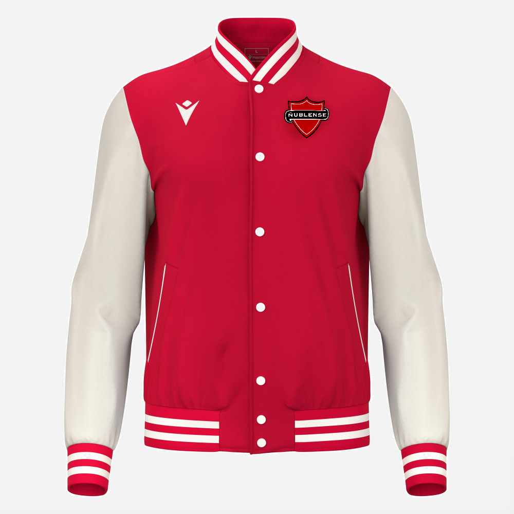 Chaqueta Estilo Universitario Ñublense Rojo