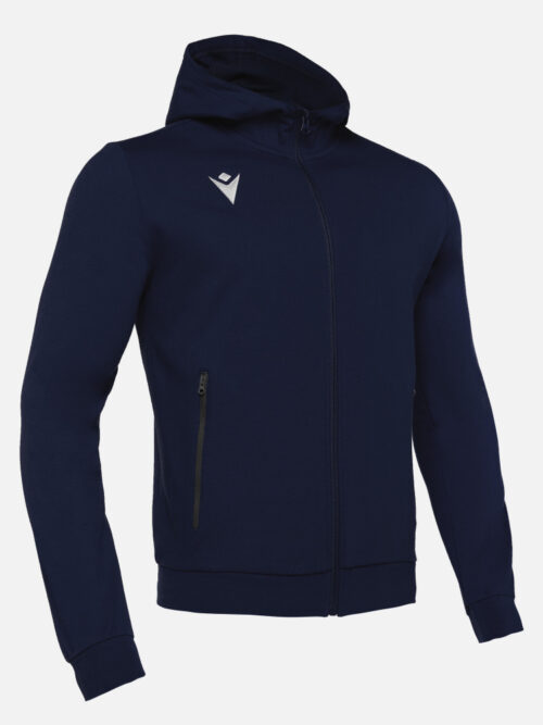 Poleron Macron Cello Full Zipper UNAB Azul Marino