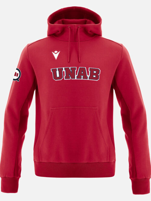 Polerón Macron Dance Hoody UNAB Rojo