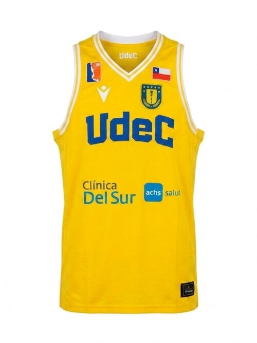 Camiseta Oficial Básquetbol UDEC 2026 Local